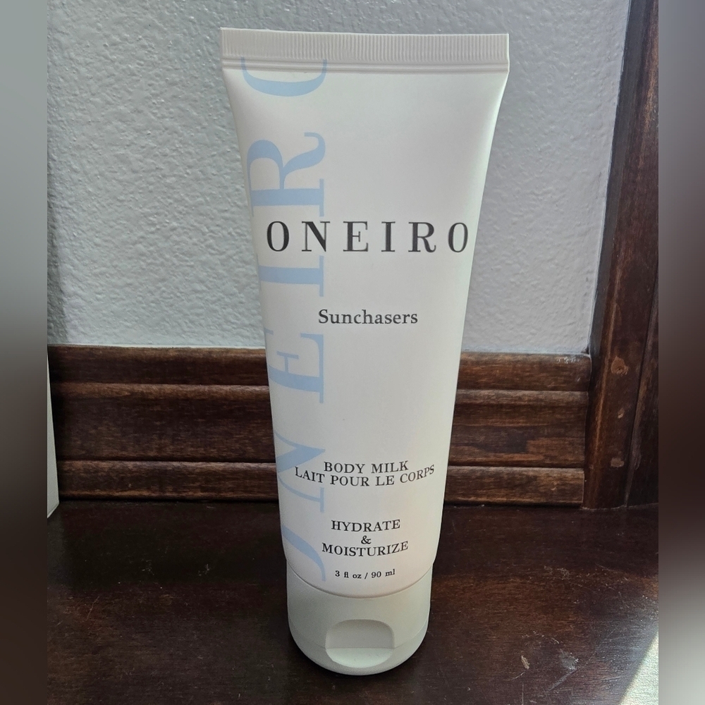 Oneiro Sunchasers Body Milk Hydrate & Moisturize Made in the USA 3oz New Sealed - Picture 2 of 5